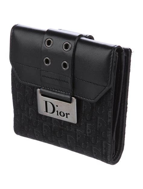 designer compact wallets dior|Dior wallet women.